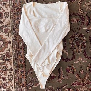 Women's Cream Bodysuit